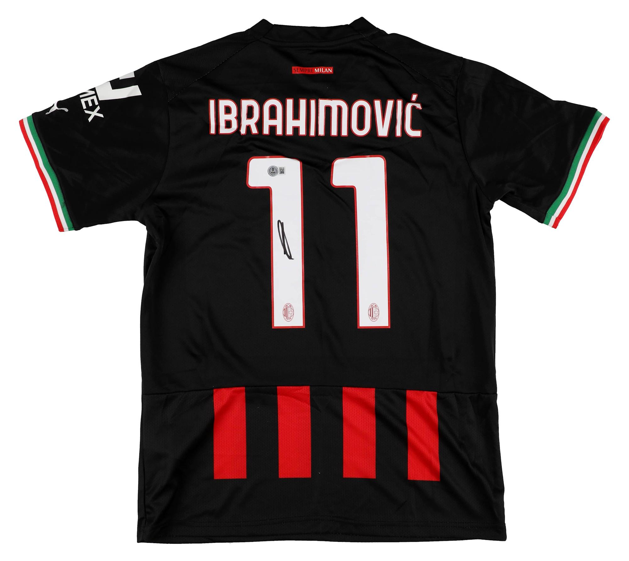 Zlatan Ibrahimovic Signed AC Milan Puma Authentic Jersey (Beckett) at PristineAuction.com Zlatan Ibrahimovic Signed AC Milan Puma Authentic Jersey (Beckett) at PristineAuction.com