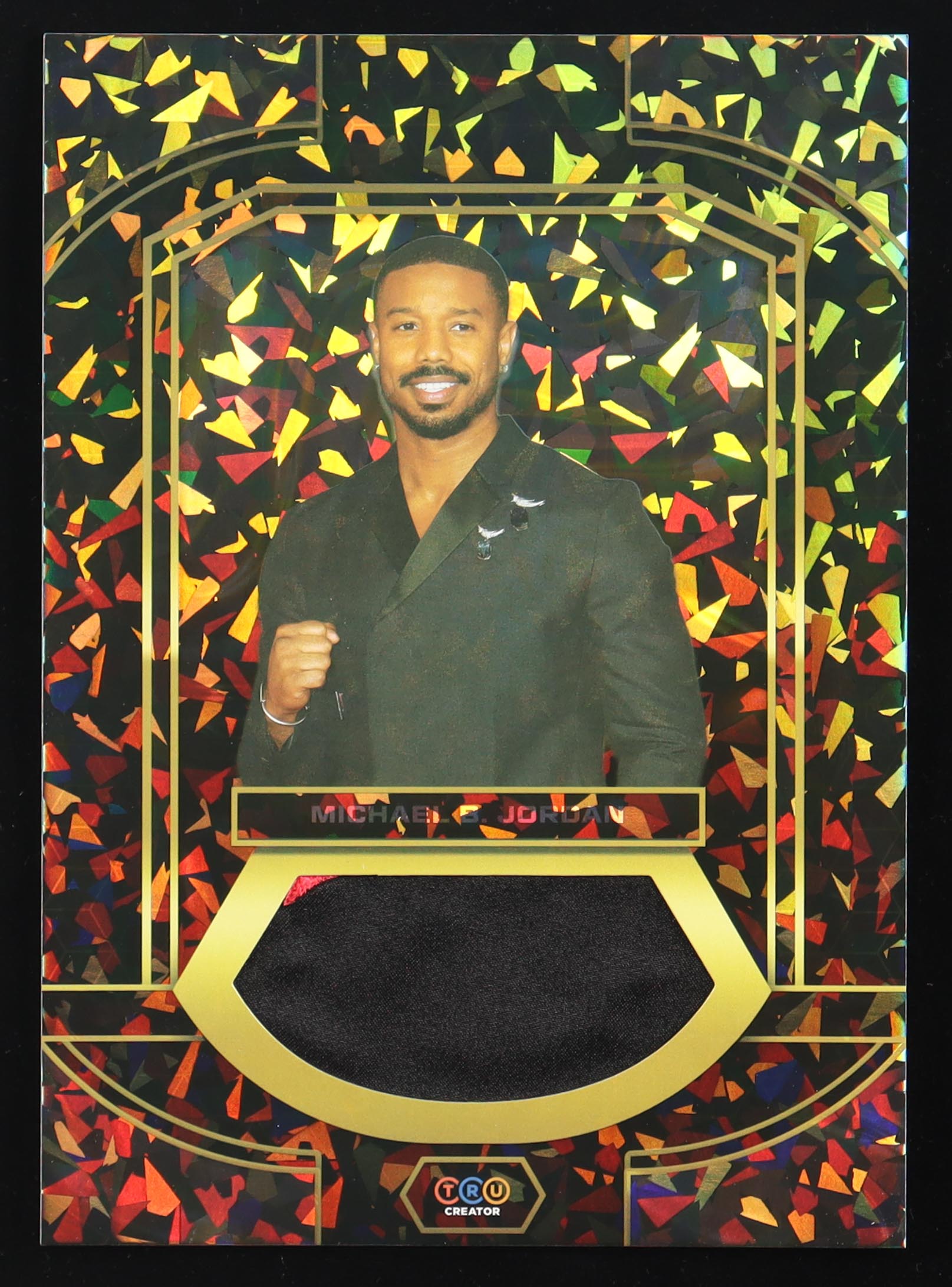 Michael B. Jordan 2024 TruSport Jumbo Trucreator Cracked Ice #23 JSY at PristineAuction.com Michael B. Jordan 2024 TruSport Jumbo Trucreator Cracked Ice #23 JSY at PristineAuction.com