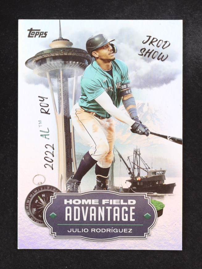 Julio Rodriguez 2023 Topps Home Field Advantage #HA11 at PristineAuction.com Julio Rodriguez 2023 Topps Home Field Advantage #HA11 at PristineAuction.com