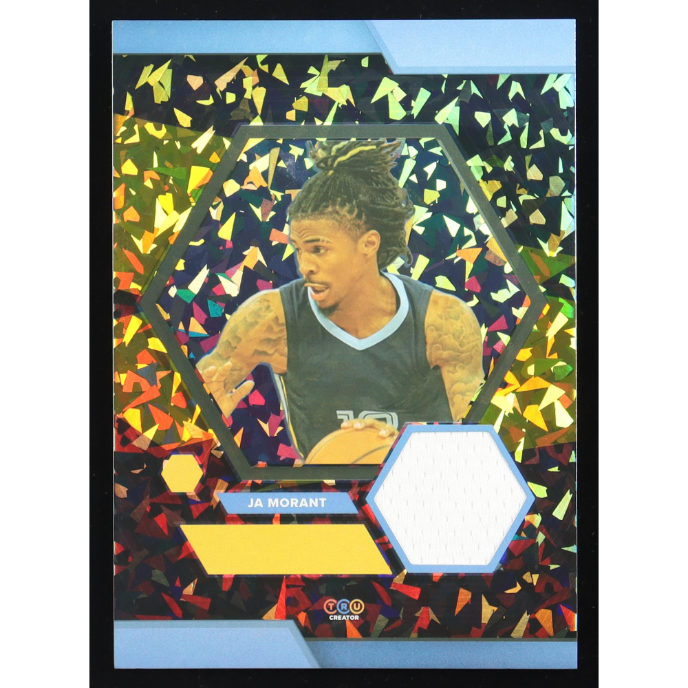 Ja Morant 2024 TruSport Jumbo Trucreator Cracked Ice #24 #JC-JM JSY at PristineAuction.com Ja Morant 2024 TruSport Jumbo Trucreator Cracked Ice #24 #JC-JM JSY at PristineAuction.com
