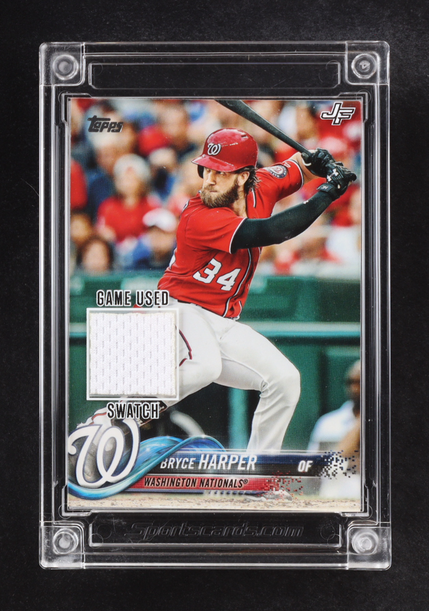 Bryce Harper 2024 Jersey Fusion Topps News Game Used Swatch #BH914 at PristineAuction.com Bryce Harper 2024 Jersey Fusion Topps News Game Used Swatch #BH914 at PristineAuction.com