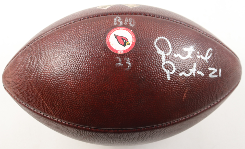 Patrick Peterson Signed Game-Used NFL Football (PSA) at PristineAuction.com Patrick Peterson Signed Game-Used NFL Football (PSA) at PristineAuction.com