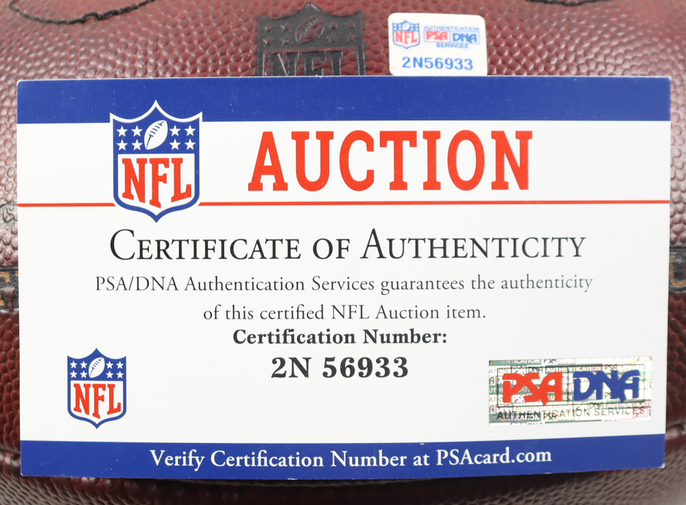Patrick Peterson Signed Game-Used NFL Football (PSA) at PristineAuction.com Patrick Peterson Signed Game-Used NFL Football (PSA) at PristineAuction.com