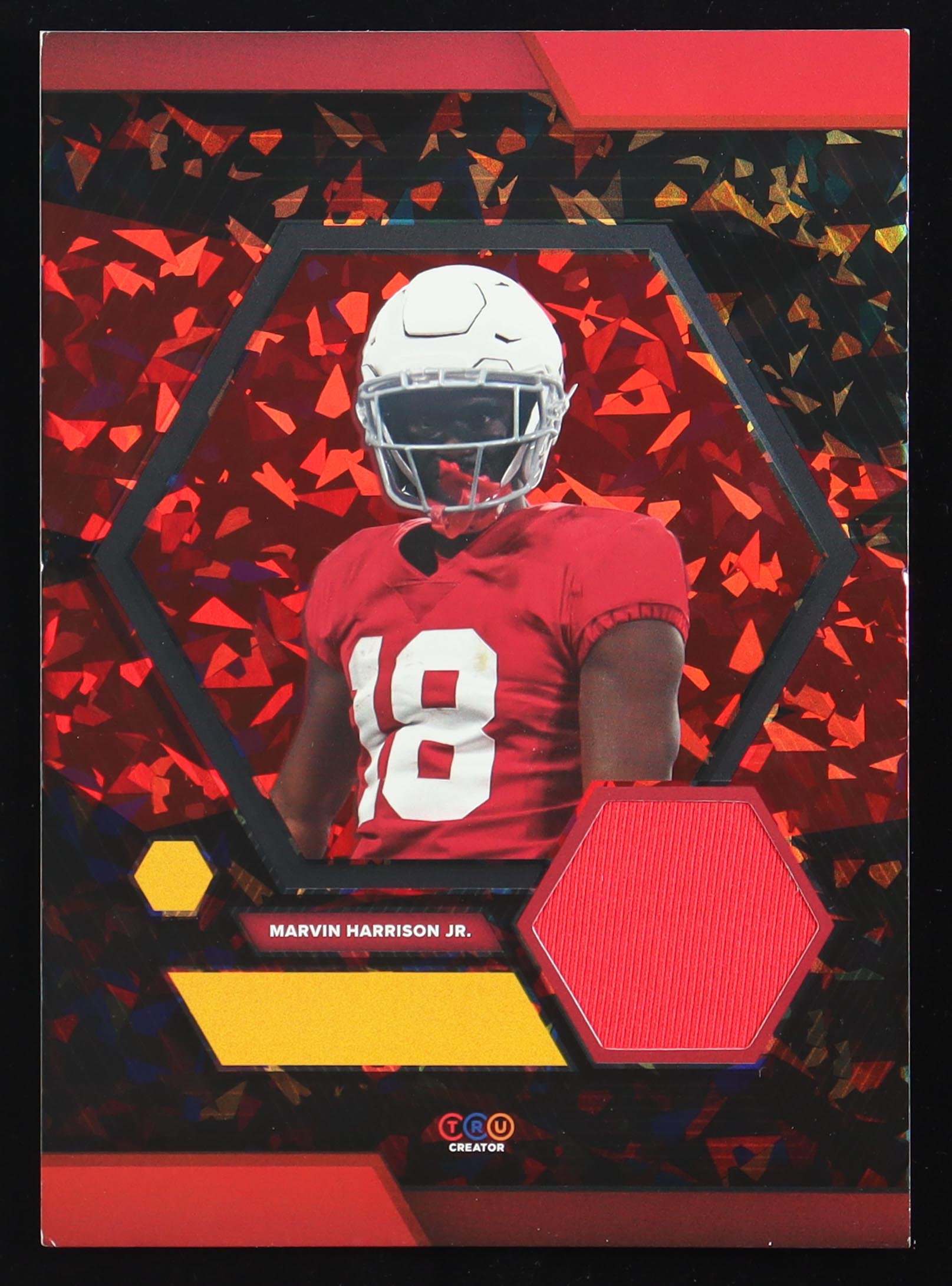 Marvin Harrison Jr. 2024 TruCreator Jumbo Cracked Ice #12 #JCMHJ RC at PristineAuction.com Marvin Harrison Jr. 2024 TruCreator Jumbo Cracked Ice #12 #JCMHJ RC at PristineAuction.com
