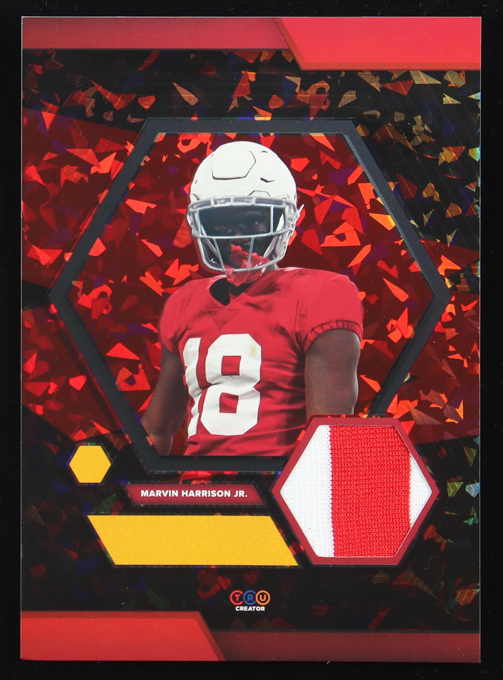 Marvin Harrison Jr. 2024 TruCreator Jumbo Cracked Ice #12 #JCMHJ RC at PristineAuction.com Marvin Harrison Jr. 2024 TruCreator Jumbo Cracked Ice #12 #JCMHJ RC at PristineAuction.com