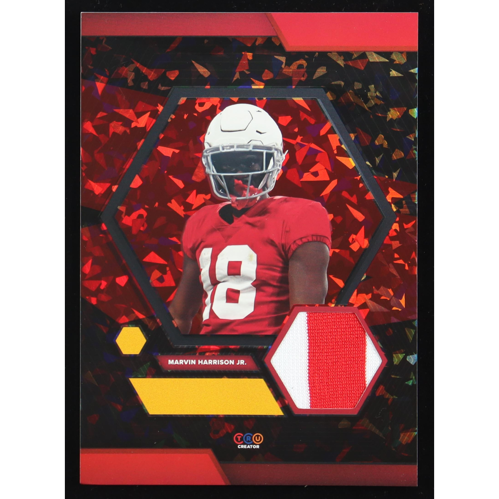 Marvin Harrison Jr. 2024 TruCreator Jumbo Cracked Ice #12 #JCMHJ RC at PristineAuction.com Marvin Harrison Jr. 2024 TruCreator Jumbo Cracked Ice #12 #JCMHJ RC at PristineAuction.com