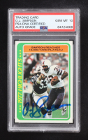 O.J. Simpson Signed 1978 Topps #4 HL (PSA | Auto Grade PSA 10) at PristineAuction.com