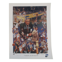 John Wooden Signed LE UCLA Bruins "Legends of Westwood" 18.5x24 Lithograph (Beckett) at PristineAuction.com
