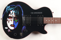 Ace Frehley Signed Full-Size Custom Electric Guitar with Hand-Drawn Ace Playing Card Sketch (ACOA & Autograph Pros) at PristineAuction.com