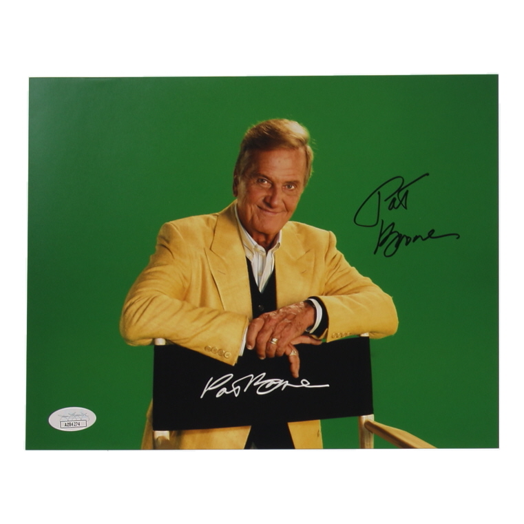 Pat Boone Signed 8x10 Photo (Beckett) at PristineAuction.com Pat Boone Signed 8x10 Photo (Beckett) at PristineAuction.com