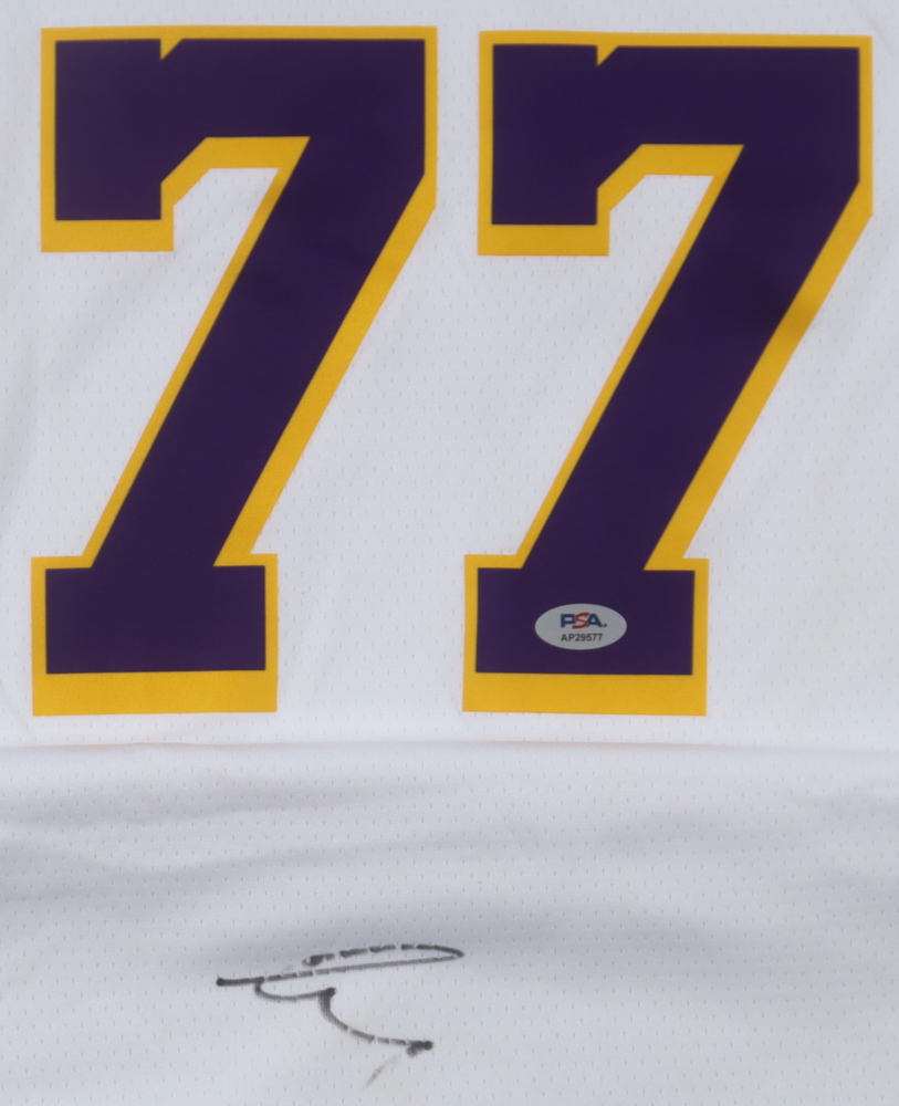 Luka Doncic Signed Lakers Nike Authentic Jersey (PSA) at PristineAuction.com Luka Doncic Signed Lakers Nike Authentic Jersey (PSA) at PristineAuction.com