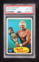 Hulk Hogan 1985 Topps WWF #16 RC (PSA 8) at PristineAuction.com