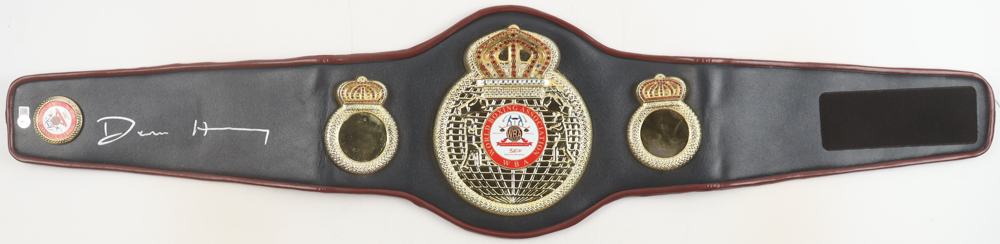 Devin Haney Signed WBA Full-Size Championship Belt (Beckett) at PristineAuction.com Devin Haney Signed WBA Full-Size Championship Belt (Beckett) at PristineAuction.com