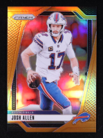 Josh Allen 2024 Panini Prizm Orange Disco #28 #156/249 at PristineAuction.com
