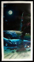 LE "Island Paradise" 20x40 Giclee on Canvas | Signed by Artists at PristineAuction.com