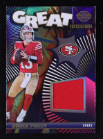 Brock Purdy 2024 Panini Illusions Great Expectations #GE-BPY at PristineAuction.com