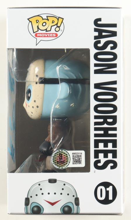 Ari Lehman Signed "Friday the 13th" #01 Jason Voorhees Funko Pop! Vinyl Figure Inscribed "F*** Freddy!" & "Jason 1" (Beckett) at PristineAuction.com Ari Lehman Signed "Friday the 13th" #01 Jason Voorhees Funko Pop! Vinyl Figure Inscribed "F*** Freddy!" & "Jason 1" (Beckett) at PristineAuction.com