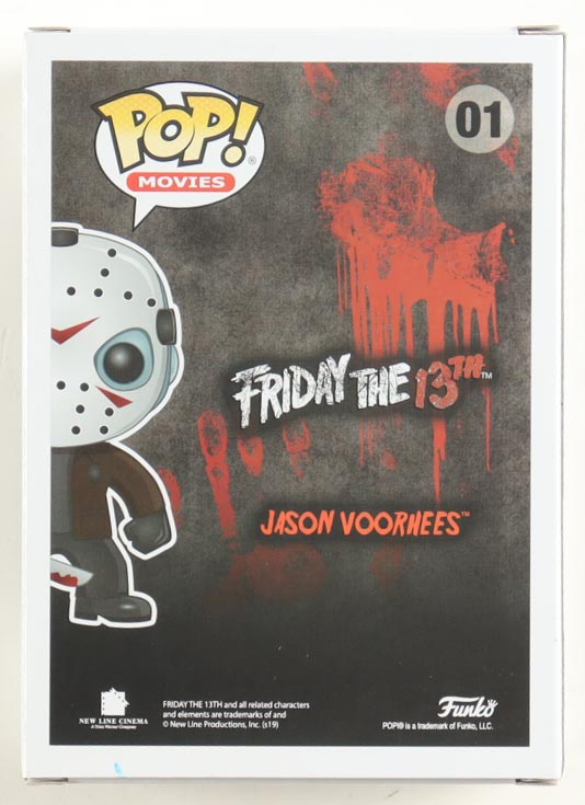 Ari Lehman Signed "Friday the 13th" #01 Jason Voorhees Funko Pop! Vinyl Figure Inscribed "F*** Freddy!" & "Jason 1" (Beckett) at PristineAuction.com Ari Lehman Signed "Friday the 13th" #01 Jason Voorhees Funko Pop! Vinyl Figure Inscribed "F*** Freddy!" & "Jason 1" (Beckett) at PristineAuction.com