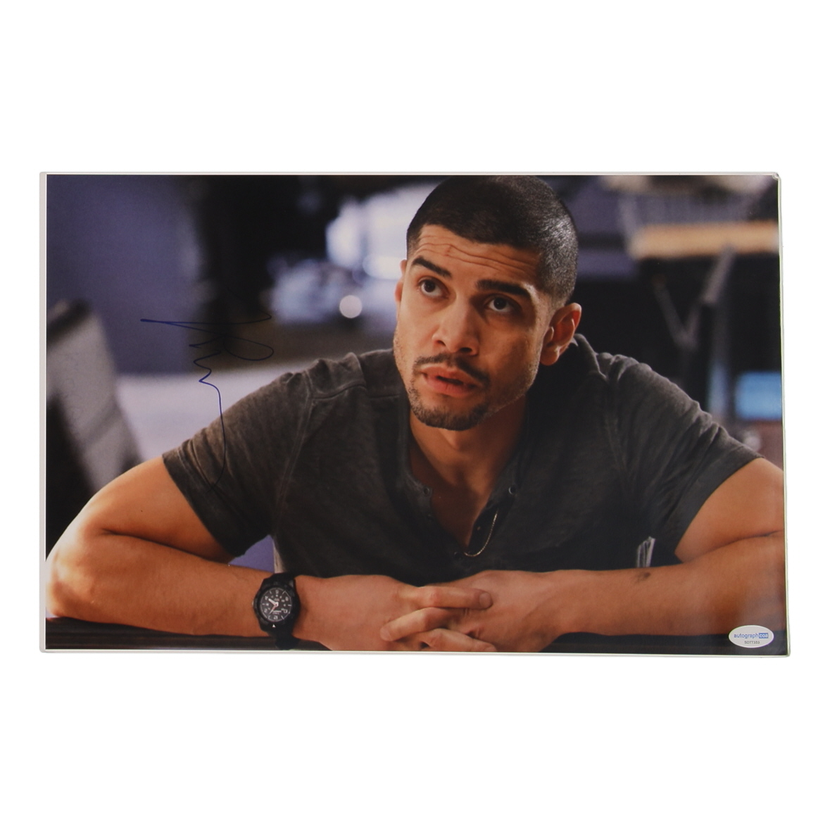 Rick Gonzalez Signed "Law & Order: Organized Crime" 11x17 Photo (ACOA) at PristineAuction.com Rick Gonzalez Signed "Law & Order: Organized Crime" 11x17 Photo (ACOA) at PristineAuction.com