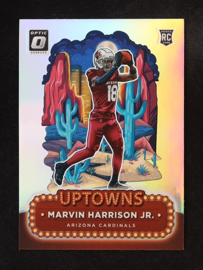 Marvin Harrison Jr. 2024 Clearly Donruss Uptowns #5 RC at PristineAuction.com Marvin Harrison Jr. 2024 Clearly Donruss Uptowns #5 RC at PristineAuction.com