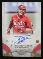 Tyler Stephenson 2021 Topps Tier One Break Out Autographs #BOATS #103/300 RC at PristineAuction.com