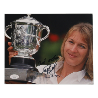 Steffi Graf Signed 8x10 Photo Inscribed "Best Wishes" (JSA) at PristineAuction.com