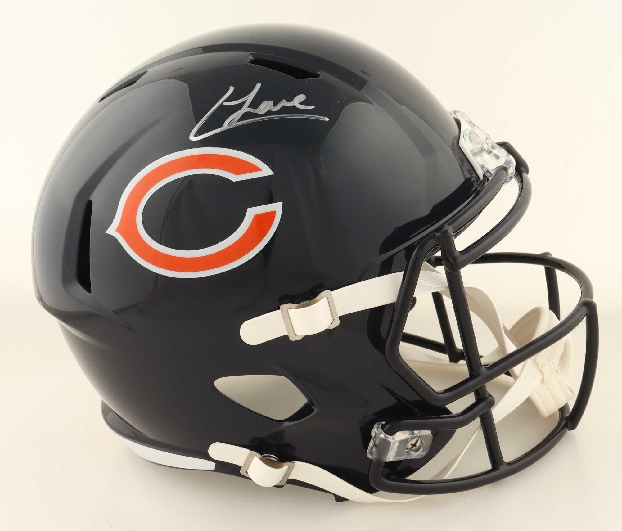 Colston Loveland Signed Bears Full-Size Speed Helmet (JSA) at PristineAuction.com Colston Loveland Signed Bears Full-Size Speed Helmet (JSA) at PristineAuction.com