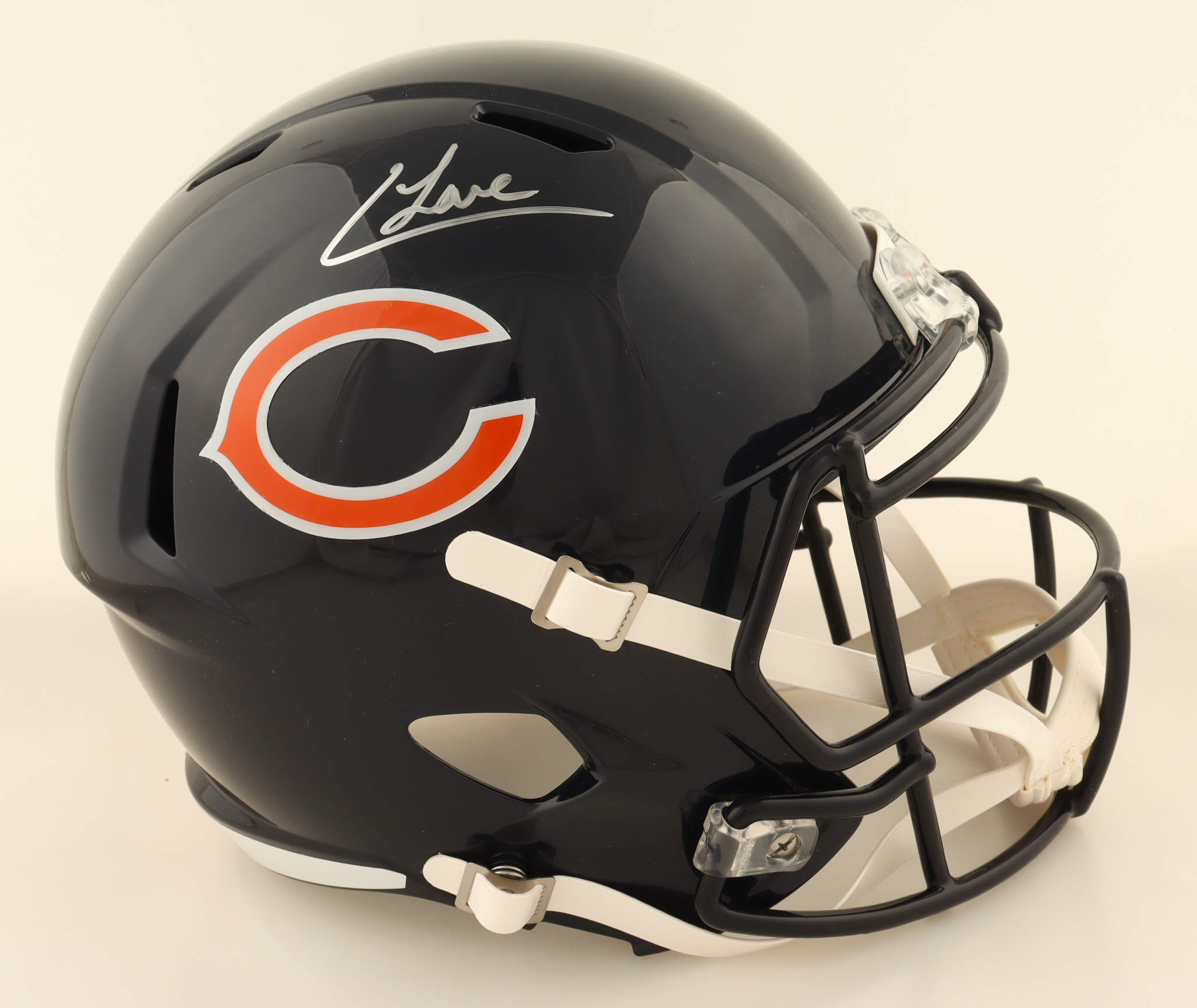 Colston Loveland Signed Bears Full-Size Speed Helmet (JSA) at PristineAuction.com Colston Loveland Signed Bears Full-Size Speed Helmet (JSA) at PristineAuction.com