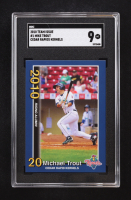 Mike Trout 2010 Cedar Rapids Kernels Rising Alumni Team Issue #1 RC (SGC 9) at PristineAuction.com