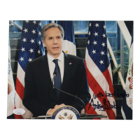 Antony Blinken Signed 8x10 Photo Inscribed "With Best Wishes" (JSA) at PristineAuction.com