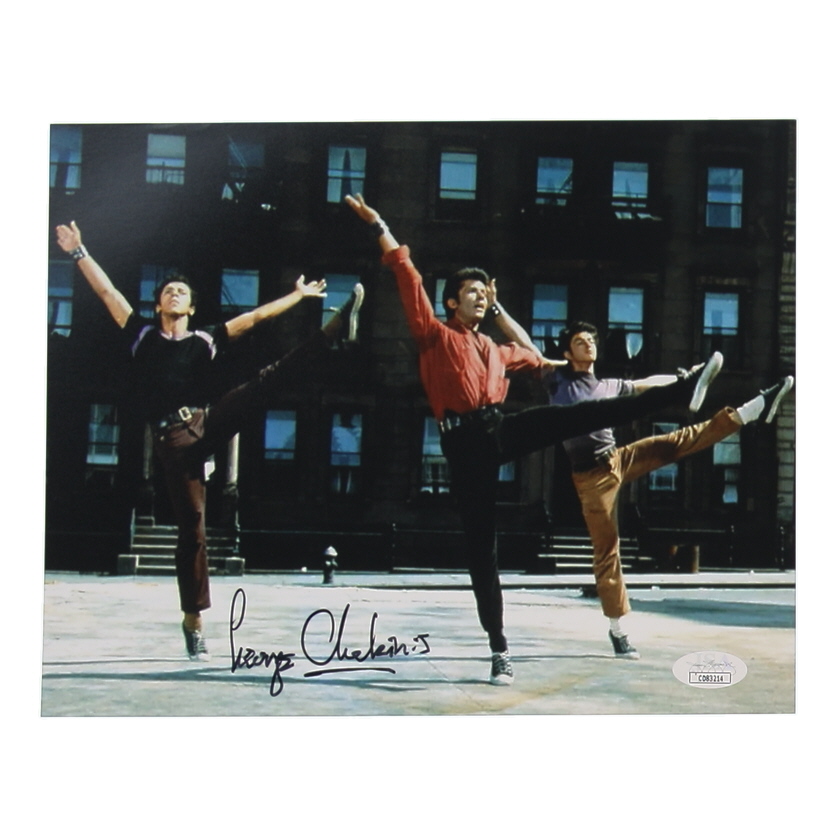 George Chakiris Signed "West Side Story" 8x10 Photo (JSA) at PristineAuction.com George Chakiris Signed "West Side Story" 8x10 Photo (JSA) at PristineAuction.com