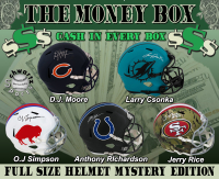 $$ The MONEY BOX $$ Full Size Football Helmet Signed Mystery Box - Series 7 (Limited to 150) – Schwartz Sports at PristineAuction.com