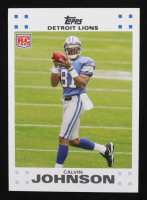 Calvin Johnson 2007 Topps Exclusive Rookies #2 RC at PristineAuction.com