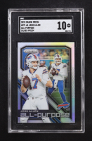 Josh Allen 2023 Panini All-Purpose Silver Prizm #APP-JA (SGC 10) at PristineAuction.com