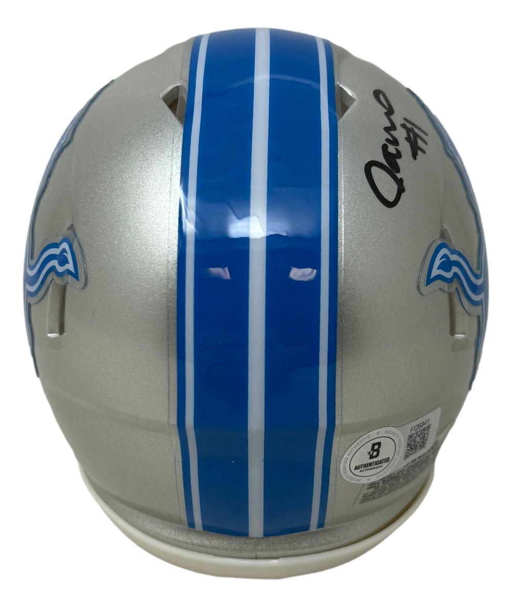 Jameson Williams Signed Lions Speed Mini Helmet (Beckett) at PristineAuction.com Jameson Williams Signed Lions Speed Mini Helmet (Beckett) at PristineAuction.com