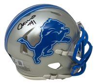 Jameson Williams Signed Lions Speed Mini Helmet (Beckett) at PristineAuction.com