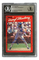 Darryl Strawberry Signed 1990 Donruss #235 (BGS) at PristineAuction.com