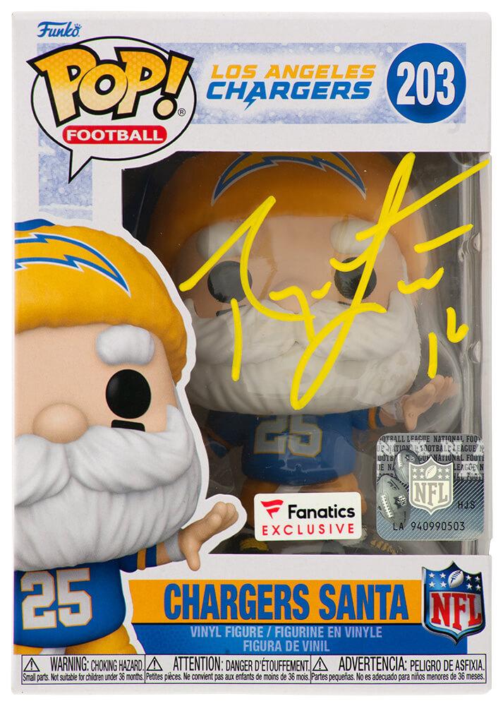 Ryan Leaf Signed Chargers #203 Chargers Santa Funko Pop! Vinyl Figure (Schwartz) at PristineAuction.com Ryan Leaf Signed Chargers #203 Chargers Santa Funko Pop! Vinyl Figure (Schwartz) at PristineAuction.com