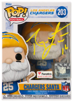Ryan Leaf Signed Chargers #203 Chargers Santa Funko Pop! Vinyl Figure (Schwartz) at PristineAuction.com