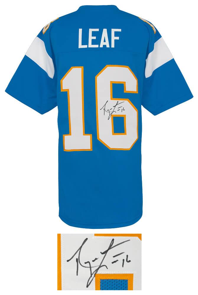 Ryan Leaf Signed Jersey (Schwartz) at PristineAuction.com Ryan Leaf Signed Jersey (Schwartz) at PristineAuction.com