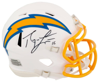 Ryan Leaf Signed Chargers Speed Mini Helmet (Schwartz) at PristineAuction.com