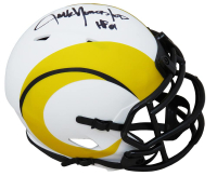 Jack Youngblood Signed Rams Lunar Eclipse Alternate Speed Mini Helmet Inscribed "HF 01" (Schwartz) at PristineAuction.com