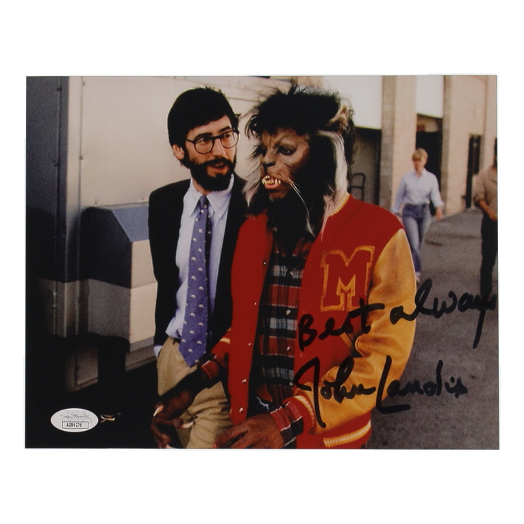 John Landis Signed 8x10 Photo (JSA) at PristineAuction.com John Landis Signed 8x10 Photo (JSA) at PristineAuction.com