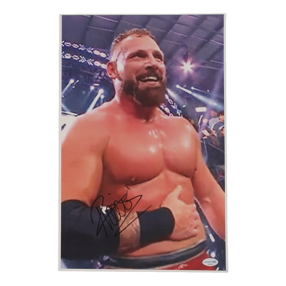 Ridge Holland Signed WWE 11x17 Photo (ACOA) at PristineAuction.com Ridge Holland Signed WWE 11x17 Photo (ACOA) at PristineAuction.com