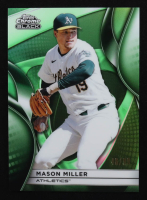 Mason Miller 2025 Topps Chrome Black Green Refractors #18 #46/99 at PristineAuction.com