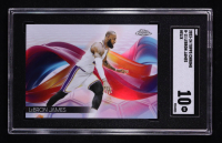 Lebron James 2023-24 Topps Chrome Helix #H-11 (SGC 10) at PristineAuction.com