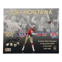 Joe Montana Signed 49ers 8x10 Photo (Beckett) at PristineAuction.com