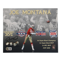 Joe Montana Signed 49ers 8x10 Photo (Beckett) at PristineAuction.com