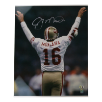 Joe Montana Signed 49ers 16x20 Photo (Beckett) at PristineAuction.com