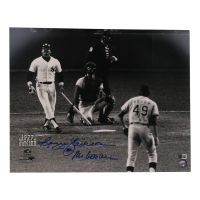 Reggie Jackson Signed Yankees 16x20 Photo Inscribed "Mr. October" (Beckett) at PristineAuction.com